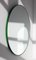 Runder Orbis Spiegel mit grünem Rahmen von Alguacil & Perkoff 1