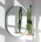 Extra großer runder Orbis Spiegel mit grünem Rahmen von Alguacil & Perkoff 3