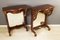 Antique Walnut Wall Console Tables, Set of 2, Image 6