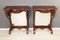 Antique Walnut Wall Console Tables, Set of 2 21