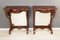 Antique Walnut Wall Console Tables, Set of 2, Image 21