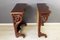 Antique Walnut Wall Console Tables, Set of 2 7