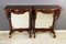 Antique Walnut Wall Console Tables, Set of 2, Image 13