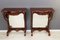 Antique Walnut Wall Console Tables, Set of 2 4