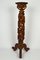 Antique Wood Pedestal Table, 1890s 2