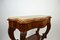 Antique Marble and Walnut Console Table 10
