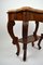 Antique Marble and Walnut Console Table 5