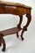 Antique Marble and Walnut Console Table 17