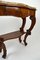 Antique Marble and Walnut Console Table, Image 17