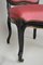 Antique Ebonised Wood Game Table and Chairs, Set of 3 8