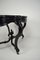 Antique Ebonised Wood Game Table and Chairs, Set of 3, Image 17