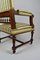 Antique Carved Walnut Armchair 19