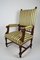 Antique Carved Walnut Armchair 1