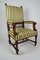 Antique Carved Walnut Armchair, Image 6
