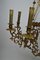 Antique Bronze and Brass Chandelier, 1890s, Image 9