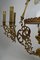 Antique Bronze and Brass Chandelier, 1890s, Image 5