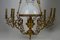 Antique Bronze and Brass Chandelier, 1890s 3