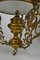 Antique Bronze and Brass Chandelier, 1890s 6