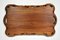 Antikes Tablett aus geschnitztem Holz, 1900er 9