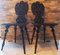 Antique Carved Wooden Side Chairs, Set of 2 4
