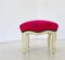 Mid-Century Velvet Pouf, Image 7