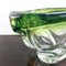 Mid-Century Belgian Green Glass Vase from Val Saint Lambert, 1960s 8