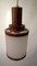 Lámpara colgante danesa Mid-Century de cobre y plástico, Imagen 8