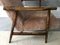 Fauteuil Vintage en Peau de Mouton Marron 10