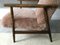 Vintage Brown Sheepskin Armchair 7