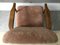 Vintage Brown Sheepskin Armchair 6