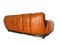 Leather and Wood Sofa Set, 1970s, Image 3