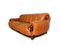 Leather and Wood Sofa Set, 1970s, Image 2