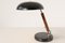 Lámpara de mesa suiza ajustable negra de Belmag, años 30, Imagen 7