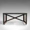 Vintage English Steel and Oak Coffee Table 7