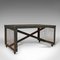 Vintage English Steel and Oak Coffee Table, Image 6