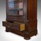 Antique Victorian Mahogany Vitrine Cabinet 2