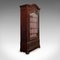 Antique Victorian Mahogany Vitrine Cabinet, Image 9