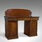 Antique Victorian English Mahogany Dressing Table, Image 2