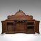 Antique Victorian English Mahogany Sideboard, Image 3