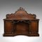 Antikes englisches Sideboard aus Mahagoni im viktorianischen Stil 1