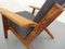 Poltrona GE-290 in teak di Hans J. Wegner per Getama, anni '50, Immagine 21