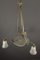 Frosted Glass and Bronze Chandelier from Maynadier Pierre, 1930s, Image 18