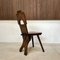 Vintage German Rustic Alpine Chair 9