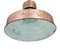 Lámpara de techo industrial Art Déco de cobre, años 20, Imagen 3