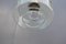 Lámpara colgante de latón y cristal de Murano, años 70, Imagen 7