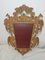 Antique Spanish Carved Wood, Gold Leaf, and Polychrome Mirror 3