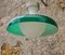 Large Mid-Century Milk Glass and Plastic Ceiling Lamp, 1968 11