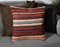 Beige, Red and Burnt Orange Kilim Pillow Cover by Zencef Contemporary 1