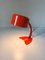 Vintage Orange Aluminum Table Lamp, 1970s, Image 5