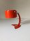 Vintage Orange Aluminum Table Lamp, 1970s 4